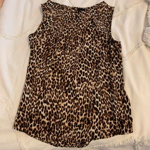 NWT Worthington Cheetah Print Blouse